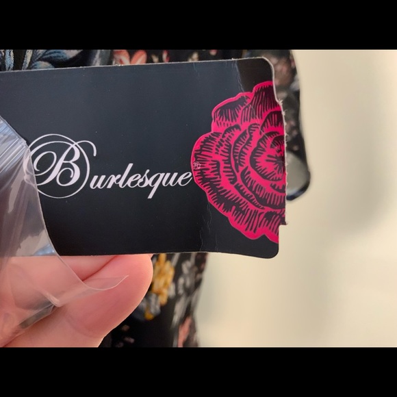 BNWT Black Floral Dress from ModCloth Size XL - Picture 5 of 8